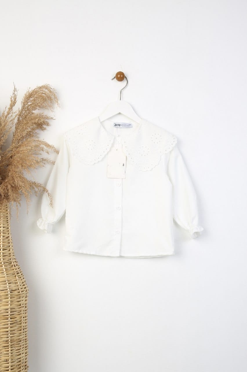 Kız Çocuk Uzun Kollu Gömler